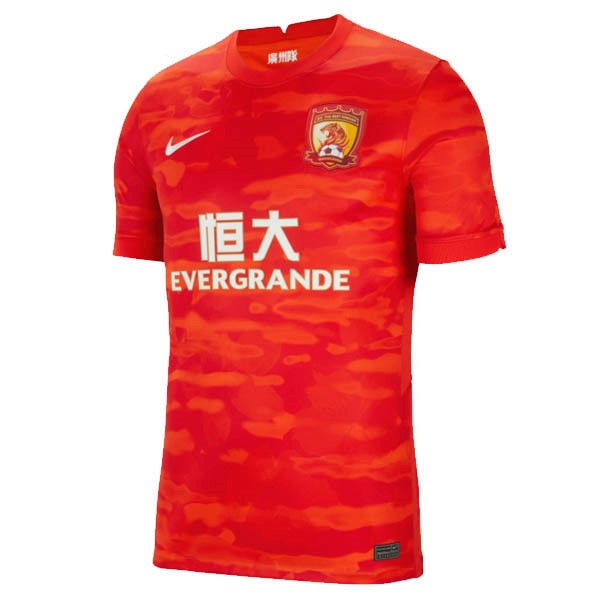 Tailandia Camiseta Evergrande Primera Equipación 2021-2022 Rojo
